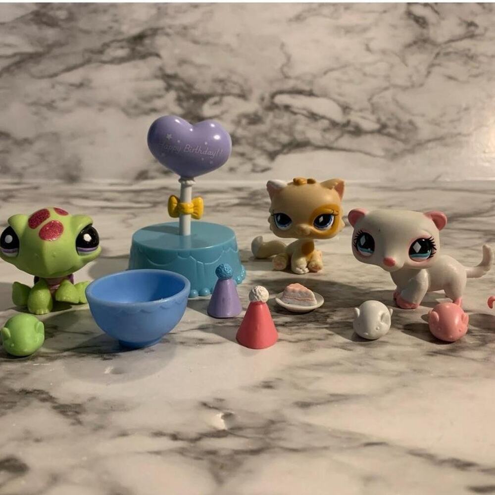 Rare littlest pet shop birthday